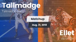 Matchup: Tallmadge High vs. Ellet  2018