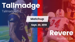 Matchup: Tallmadge High vs. Revere  2019
