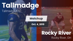 Matchup: Tallmadge High vs. Rocky River   2019