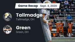 Recap: Tallmadge  vs. Green  2020