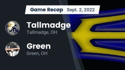 Recap: Tallmadge  vs. Green  2022
