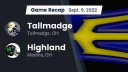 Recap: Tallmadge  vs. Highland  2022