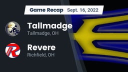 Recap: Tallmadge  vs. Revere  2022