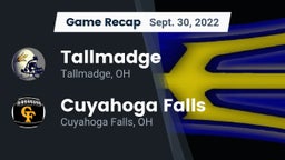 Recap: Tallmadge  vs. Cuyahoga Falls  2022