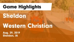 Sheldon  vs Western Christian  Game Highlights - Aug. 29, 2019