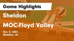 Sheldon  vs MOC-Floyd Valley  Game Highlights - Oct. 5, 2021
