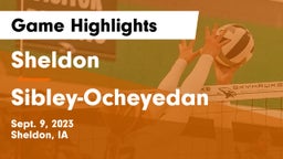 Sheldon  vs Sibley-Ocheyedan Game Highlights - Sept. 9, 2023