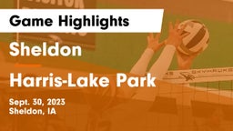 Sheldon  vs Harris-Lake Park  Game Highlights - Sept. 30, 2023