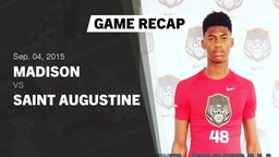 Recap: Madison  vs. Saint Augustine 2015