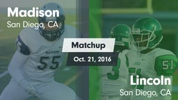 Matchup: Madison vs. Lincoln  2016