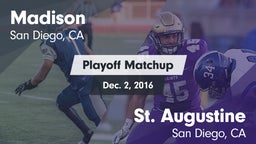 Matchup: Madison vs. St. Augustine  2016