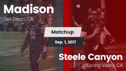 Matchup: Madison vs. Steele Canyon  2017
