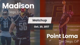 Matchup: Madison vs. Point Loma  2017
