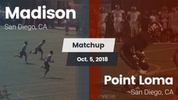 Matchup: Madison vs. Point Loma  2018
