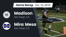 Recap: Madison  vs. Mira Mesa  2018