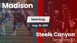 Matchup: Madison vs. Steele Canyon  2019
