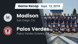 Recap: Madison  vs. Palos Verdes  2019