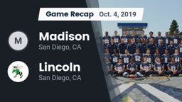 Recap: Madison  vs. Lincoln  2019