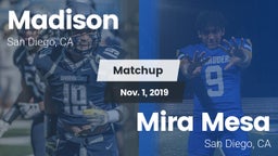 Matchup: Madison vs. Mira Mesa  2019