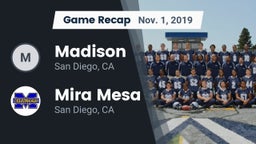 Recap: Madison  vs. Mira Mesa  2019