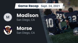 Recap: Madison  vs. Morse  2021