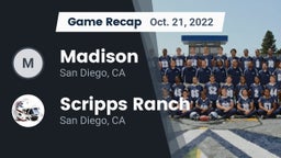 Recap: Madison  vs. Scripps Ranch  2022