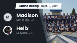 Recap: Madison  vs. Helix  2023