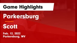 Parkersburg  vs Scott  Game Highlights - Feb. 12, 2022