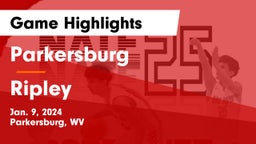 Parkersburg  vs Ripley  Game Highlights - Jan. 9, 2024