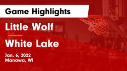 Little Wolf  vs White Lake Game Highlights - Jan. 6, 2022