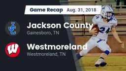 Recap: Jackson County  vs. Westmoreland  2018