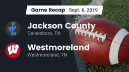 Recap: Jackson County  vs. Westmoreland  2019