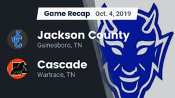 Recap: Jackson County  vs. Cascade  2019