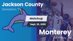 Matchup: Jackson County High vs. Monterey  2020