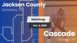 Matchup: Jackson County High vs. Cascade  2020
