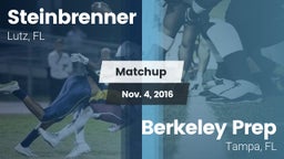 Matchup: Steinbrenner High vs. Berkeley Prep  2016
