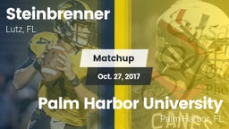 Matchup: Steinbrenner High vs. Palm Harbor University  2017