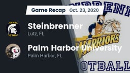 Recap: Steinbrenner  vs. Palm Harbor University  2020