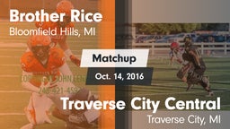 Matchup: Brother Rice High vs. Traverse City Central  2016