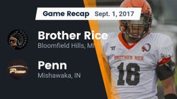 Recap: Brother Rice  vs. Penn  2017