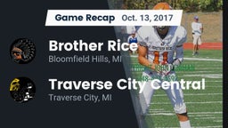 Recap: Brother Rice  vs. Traverse City Central  2017