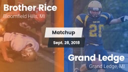 Matchup: Brother Rice High vs. Grand Ledge  2018