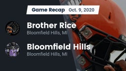 Recap: Brother Rice  vs. Bloomfield Hills  2020