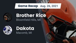 Recap: Brother Rice  vs. Dakota  2021