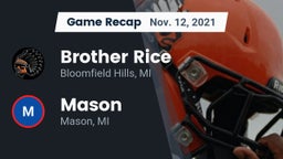 Recap: Brother Rice  vs. Mason  2021