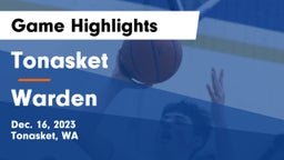 Tonasket  vs Warden Game Highlights - Dec. 16, 2023