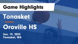 Tonasket  vs Oroville HS Game Highlights - Jan. 19, 2024