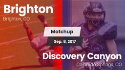 Matchup: Brighton  vs. Discovery Canyon  2017