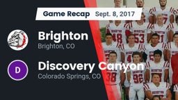 Recap: Brighton  vs. Discovery Canyon  2017