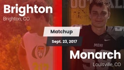 Matchup: Brighton  vs. Monarch  2017